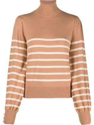 

Striped roll-neck jumper, LIU JO Striped roll-neck jumper