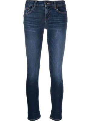 

Cropped skinny-cut jeans, LIU JO Cropped skinny-cut jeans