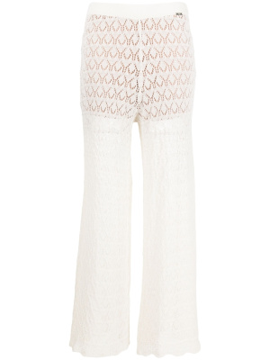 

Layered open-knit trousers, LIU JO Layered open-knit trousers