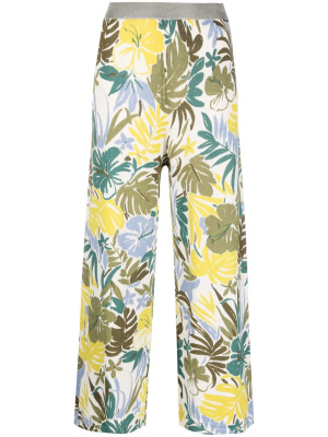 

Floral-print trousers, LIU JO Floral-print trousers