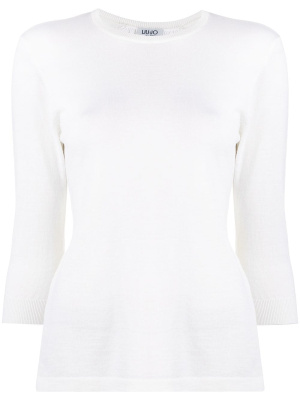 

Crew-neck knitted top, LIU JO Crew-neck knitted top
