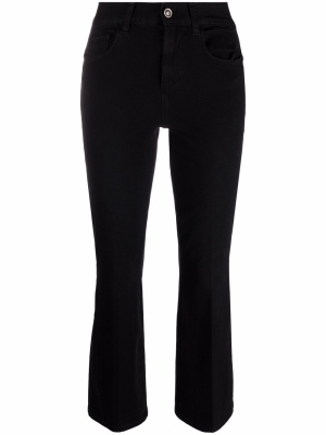 

High-rise cropped flared trousers, LIU JO High-rise cropped flared trousers