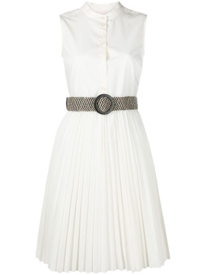

Belted pleated dress, LIU JO Belted pleated dress