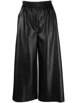 

Slip-on faux-leather culottes, LIU JO Slip-on faux-leather culottes