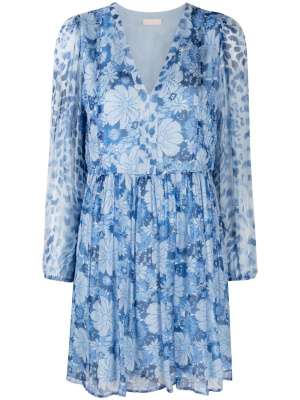 

Floral-print V-neck dress, LIU JO Floral-print V-neck dress