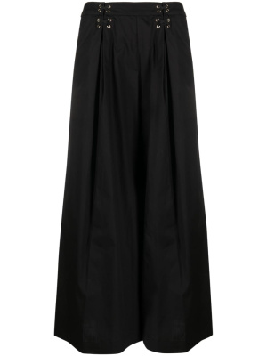 

Pressed-crease wide-leg cropped trousers, LIU JO Pressed-crease wide-leg cropped trousers