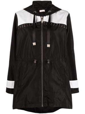 

Stud-embellished hooded jacket, LIU JO Stud-embellished hooded jacket