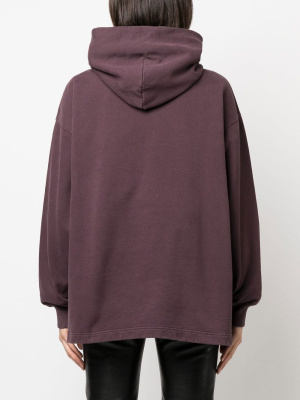 

Logo-print oversized hoodie, Acne Studios Logo-print oversized hoodie
