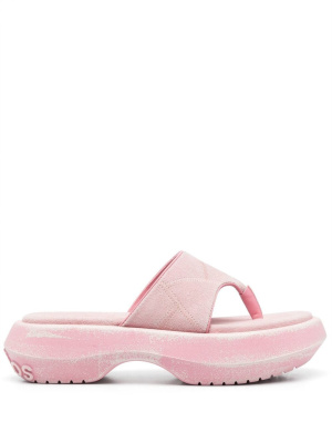 

Thong-strap slip-on sandals, Acne Studios Thong-strap slip-on sandals
