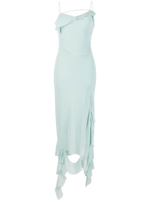 

Asymmetric ruffled midi dress, Acne Studios Asymmetric ruffled midi dress