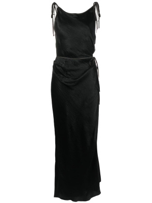 

Satin-finish sleeveless dress, Acne Studios Satin-finish sleeveless dress