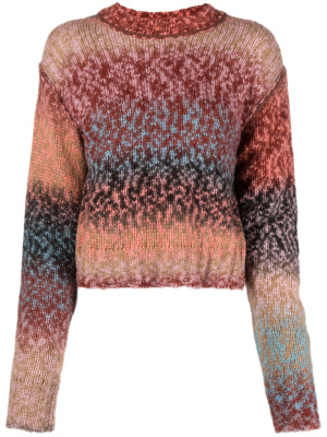 

Patterned-intarsia round-neck jumper, Acne Studios Patterned-intarsia round-neck jumper
