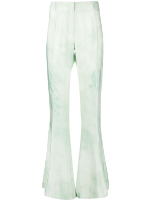 

Tie-dye flared trousers, Acne Studios Tie-dye flared trousers