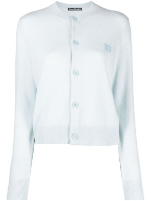 

Face-patch wool cardigan, Acne Studios Face-patch wool cardigan