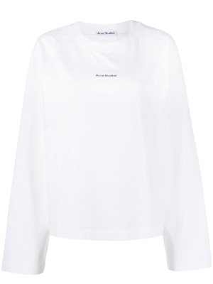 

Logo-print cotton T-shirt, Acne Studios Logo-print cotton T-shirt