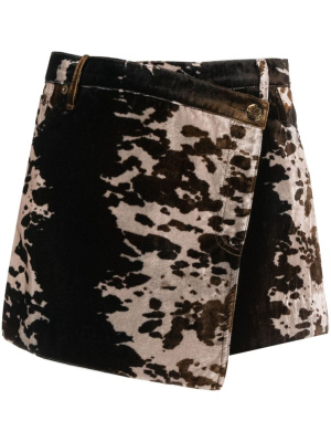 

Abstract-pattern print skirt, Acne Studios Abstract-pattern print skirt