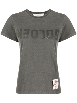 

Logo-print cotton T-shirt, Golden Goose Logo-print cotton T-shirt