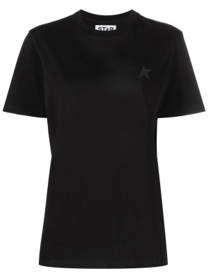 

Logo-embroidered short-sleeved T-shirt, Golden Goose Logo-embroidered short-sleeved T-shirt