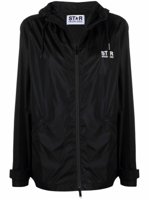

Black Star Collection printed windbreaker, Golden Goose Black Star Collection printed windbreaker