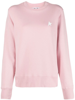 

Logo-print cotton sweatshirt, Golden Goose Logo-print cotton sweatshirt