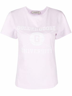 

Logo-print short-sleeve T-shirt, Golden Goose Logo-print short-sleeve T-shirt