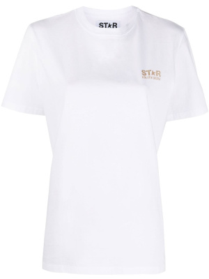 

Logo-print cotton T-shirt, Golden Goose Logo-print cotton T-shirt