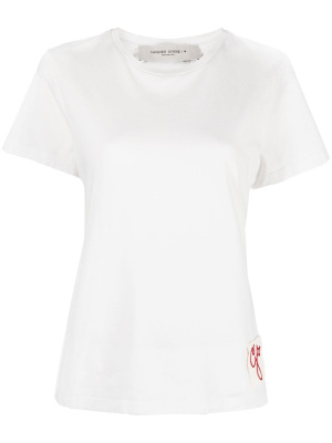 

Logo-patch cotton T-shirt, Golden Goose Logo-patch cotton T-shirt