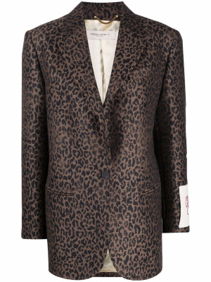 

Leopard print blazer jacket, Golden Goose Leopard print blazer jacket