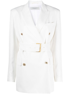

Double-breasted belted blazer, Golden Goose Double-breasted belted blazer