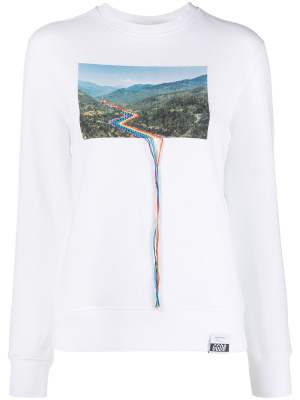 

Long-sleeved photograph-print T-shirt, Golden Goose Long-sleeved photograph-print T-shirt