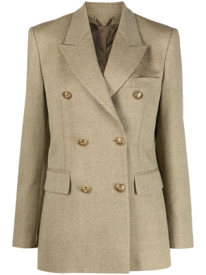 

Jacquard double-breasted blazer, Golden Goose Jacquard double-breasted blazer