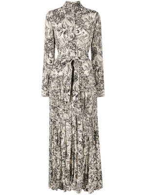 

Long-sleeve graphic-print dress, Golden Goose Long-sleeve graphic-print dress