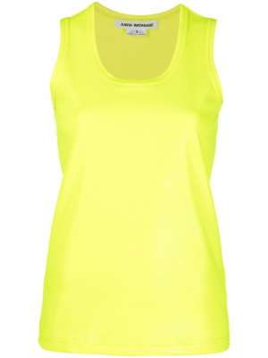 

Sleeveless faux-leather top, Junya Watanabe Sleeveless faux-leather top