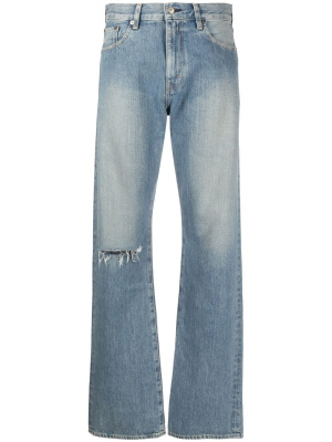 

High-rise straight-leg jeans, Junya Watanabe High-rise straight-leg jeans