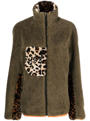 

Panelled zip-up jacket, Junya Watanabe Panelled zip-up jacket