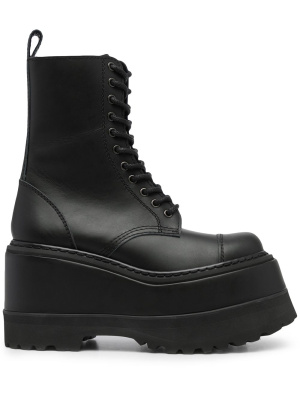 

Leather platform boots, Junya Watanabe Leather platform boots