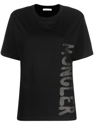 

Logo-print cotton T-shirt, Moncler Logo-print cotton T-shirt