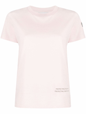 

Slogan-print T-shirt, Moncler Slogan-print T-shirt