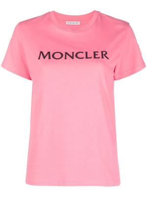 

Logo print cotton T-shirt, Moncler Logo print cotton T-shirt