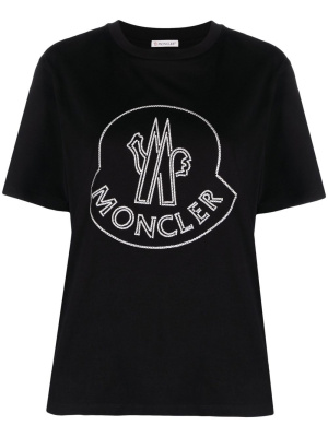 

Logo-embroidered T-shirt, Moncler Logo-embroidered T-shirt