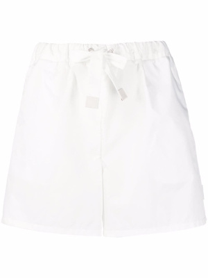 

High-waist drawstring shorts, Moncler High-waist drawstring shorts