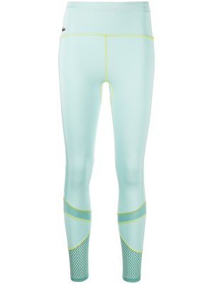 

Embroidered-logo panelled leggings, Lacoste Embroidered-logo panelled leggings