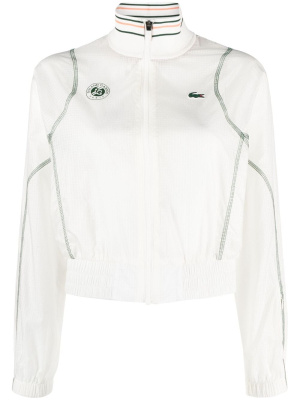 

X Roland Garros Post-Match cropped jacket, Lacoste X Roland Garros Post-Match cropped jacket