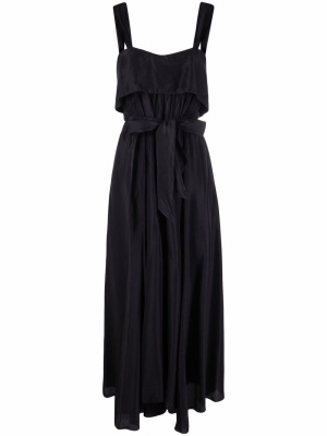 

Cold-shoulder open-back dress, Forte Forte Cold-shoulder open-back dress