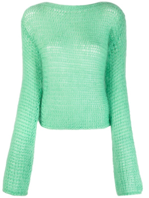 

Open-knit mohair-blend jumper, Forte Forte Open-knit mohair-blend jumper