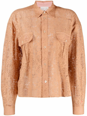 

Jacquard lace-effect shirt, Forte Forte Jacquard lace-effect shirt