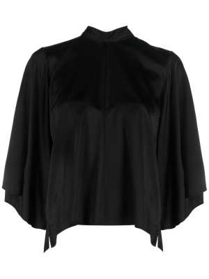 

High neck silk blouse, Forte Forte High neck silk blouse