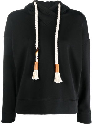 

Rope-drawstring cotton hoodie, Forte Forte Rope-drawstring cotton hoodie