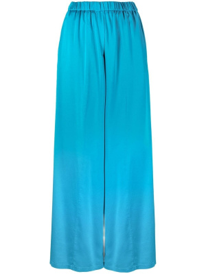 

Elasticated-waist silk palazzo trousers, Forte Forte Elasticated-waist silk palazzo trousers