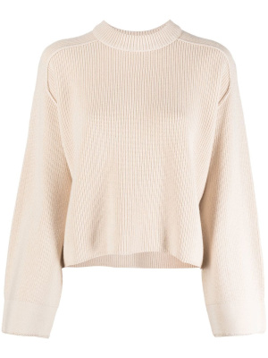 

Cropped rib-knit jumper, Forte Forte Cropped rib-knit jumper